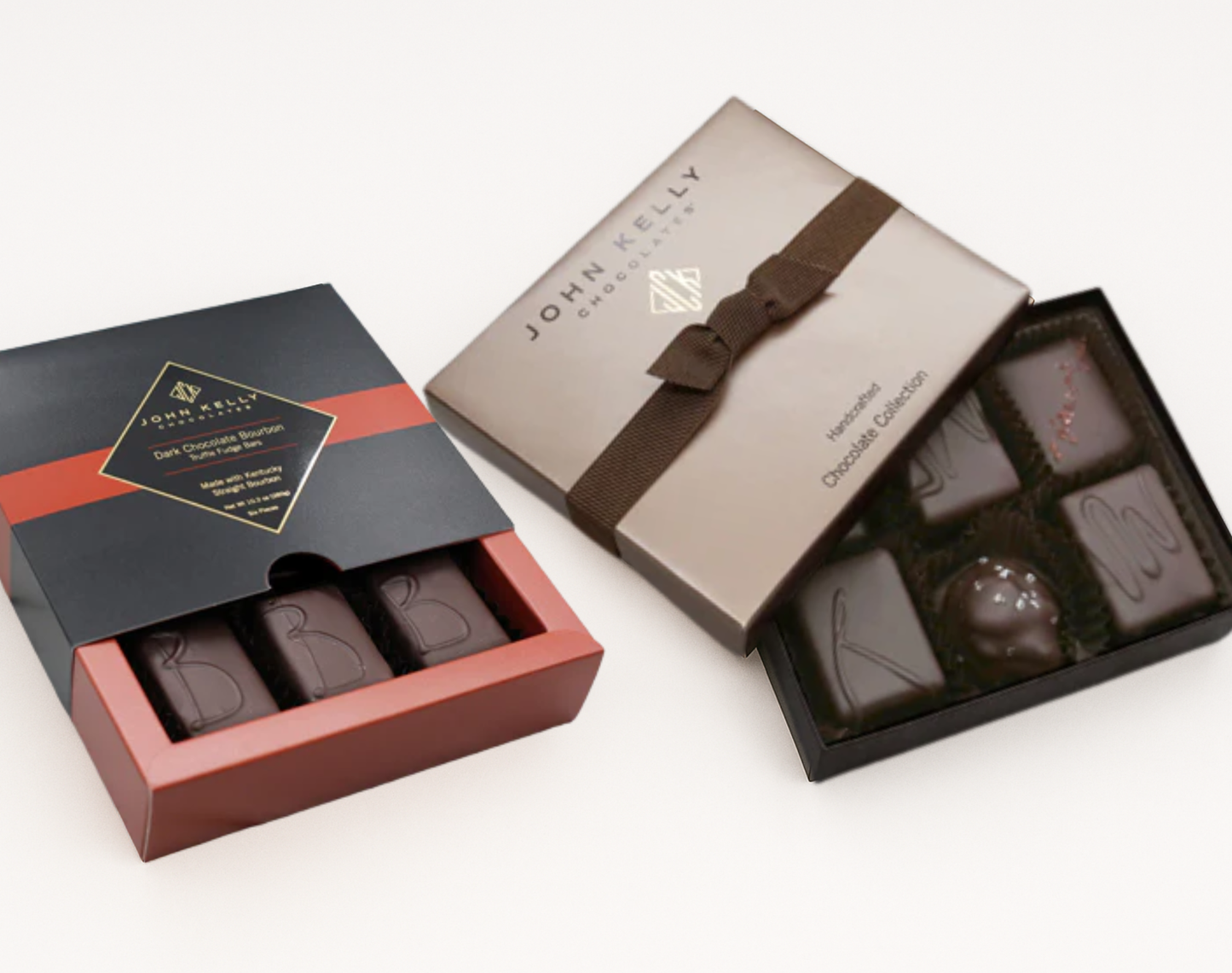 Bourbon Chocolate + Signature Fudge Duo Gift Set